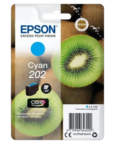 Epson Ink/202 Kiwi 4.1ml CY — vue 1
