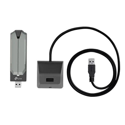 TP-Link BE6500 HIGH GAIN TRI-BAND WI-FI — vue 3