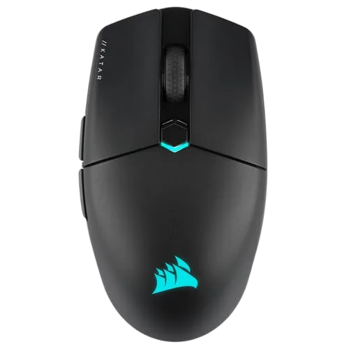 Corsair Katar Elite - Sans-Fil - RGB - Noir — vue 1