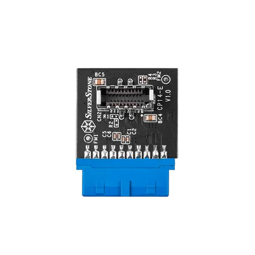 Silverstone Adaptateur CM interne USB 3.0 vers USB 3.1 — vue 1