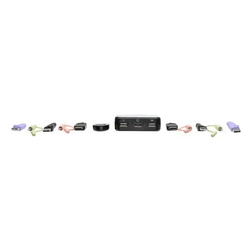EATON MGE 2-PORT USB HDMI CABLE SWITCH W — vue 5