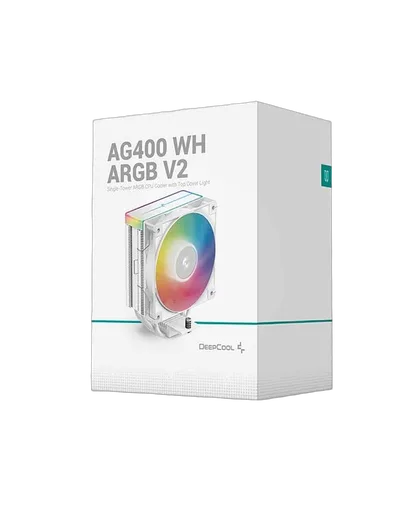 Deepcool AG400 WH ARGB V2 - Blanc — vue 4