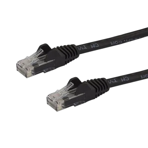 StarTech 15m Black Snagless Cat6 UTP Patch Cable — vue 1