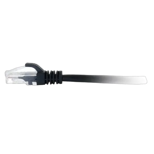 C2G Cbl/0.5M Black CAT6PVC SLess UTP C — vue 4