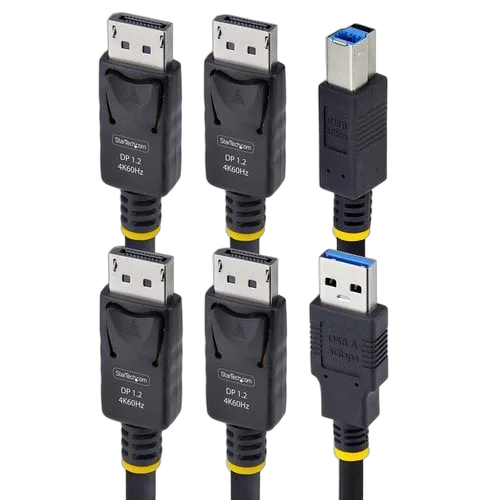 StarTech CABLE KVM DOUBLE DISPLAYPORT D — vue 3