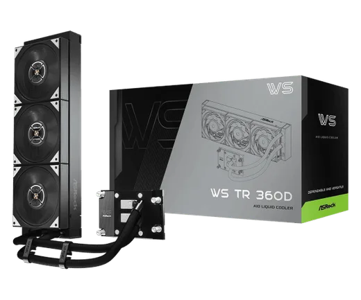 ASRock WS TR 360D - 360mm - Noir, vue 2