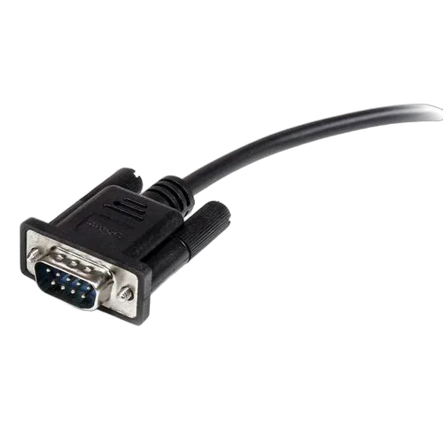 StarTech 0.5m Straight Through Serial Cable MF BK — vue 3