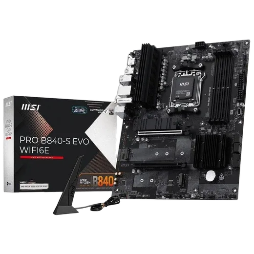 PRO B840-S EVO WIFI6E - B840/AM5/DDR5/ATX