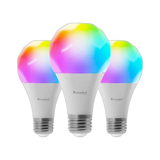 Nanoleaf Essentials Smart A19 Ampoule E27 - 3 pièces — vue 3