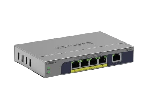 Netgear 5PT GB UNMANAGED SWCH W/POE+ — vue 1