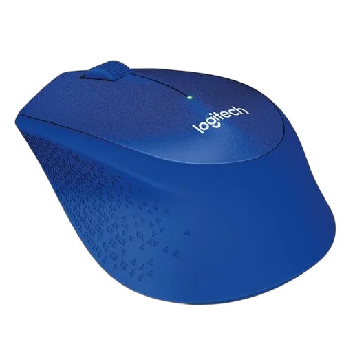 Logitech M330 Silent Plus Bleu    Souris sans fil - ambidex — vue 3