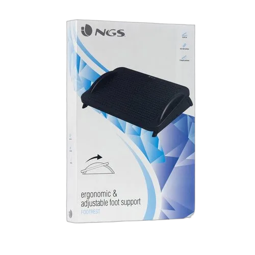 NGS Footrest repose-pieds - Noir — vue 3