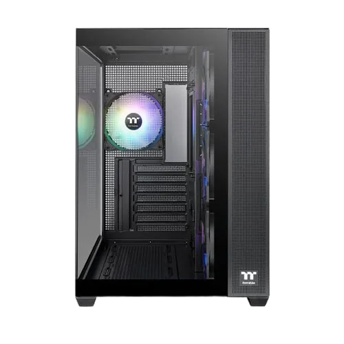 Thermaltake View 380 TG ARGB Noir - MT/Sans Alim/ATX — vue 3
