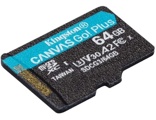 Kingston Canvas Go! Plus SDCG3/64GB — vue 3