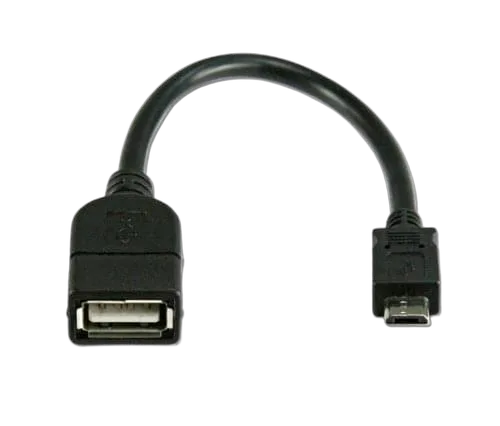 Cable Micro USB vers USB A Femelle pour Tablette — vue 1