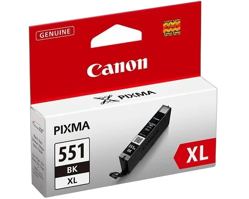 Canon Ink/CLI-551XL Cartridge BK BLIST+SEC — vue 1