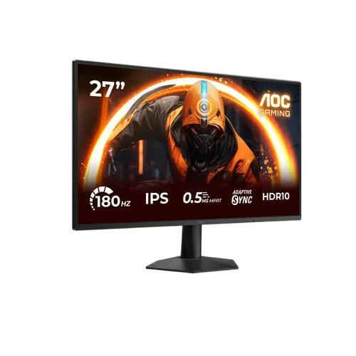 AOC 27G50F - 27" FHD 180Hz IPS 0.5ms Compatible G-Sync — vue 2