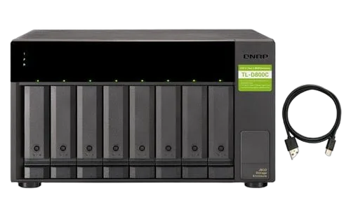 Qnap TL-D800C — vue 1