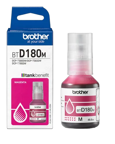 Brother Cartouche d'encre BTD180M - Magenta — vue 1