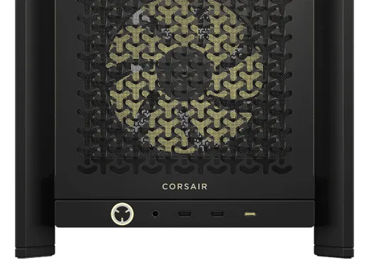 Corsair FRAME 4000D LCD RS ARGB Noir - MT/Sans Alim/E-ATX — vue 5