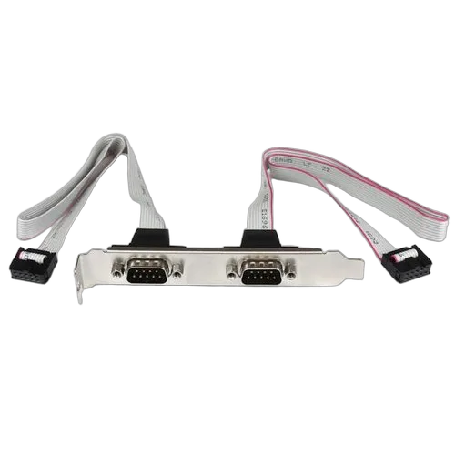 StarTech 2 Port DB9 Serial Port Bracket Header — vue 1