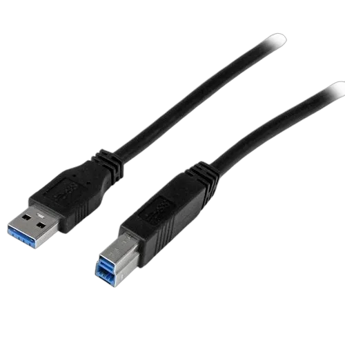 StarTech 2m 6 ft Certified USB 3.0 A to B cable — vue 1