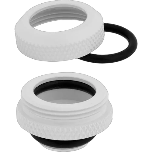 Corsair Fittings Hydro X XF Hardline - 14 mm Blanc (x4) — vue 2