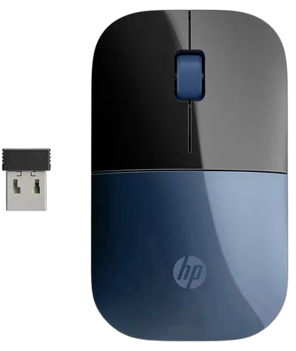 HP Z3700 Blue Wireless Mouse — vue 1