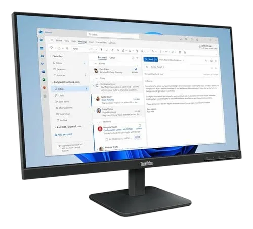 Lenovo THINKVISION S24-4E 23.8IN 16:9 — vue 3