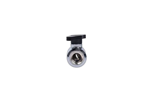 Alphacool Eiszapfen valve 2 voies G1/4 - Chrome — vue 4