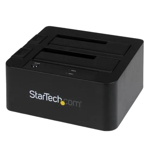 StarTech USB 3.0/eSATA Dual HDD/SSD Dock w/UASP — vue 1