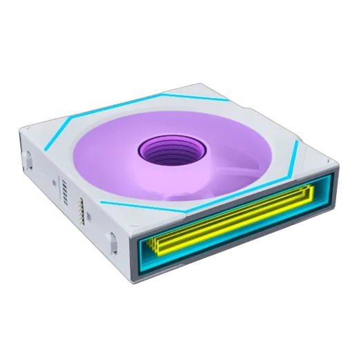 Lian-Li UNI FAN SL-INF Sans fil ARGB PWM Reverse Blade 120mm- Blanc — vue 1