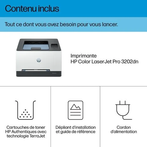 HP COLOR LASERJET PRO 3202DN PRINT — vue 5