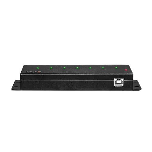 LINDY USB 2.0 Metall Hub 7 Port — vue 4