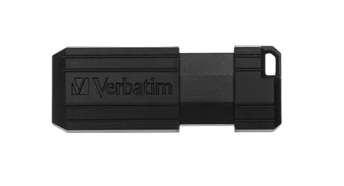 Verbatim USB Memory/32GB Pinstripe Black — vue 3