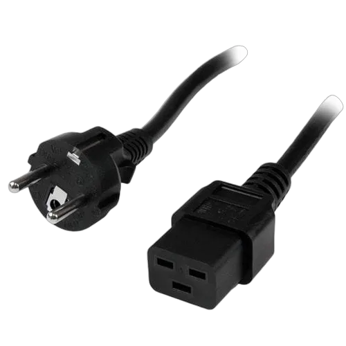 StarTech 2m Computer Power Cord - Schuko to C19 — vue 1