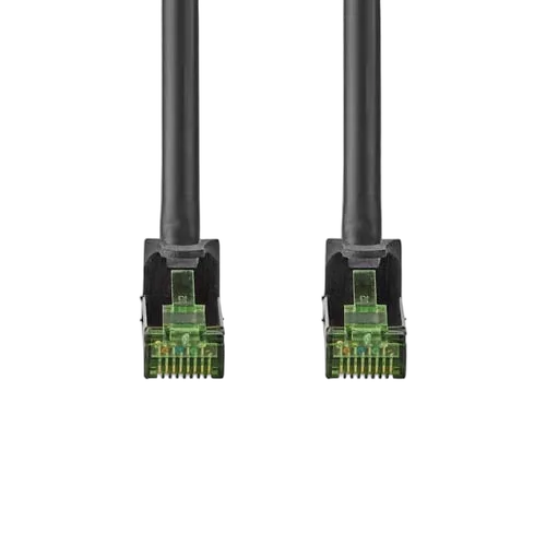 Nedis Câble RJ45 CAT7 S/FTP - male/male - 1m  - Noir — vue 2