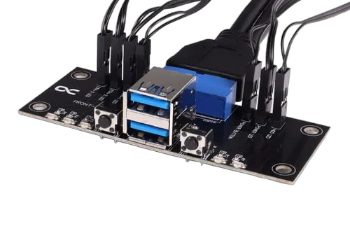 Alphacool Front I/O-Panel avec USB 3.0 pour Rack 1U — vue 3