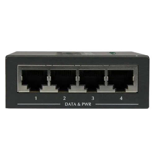 StarTech 4 Port Gigabit Midspan - PoE+Injector — vue 3