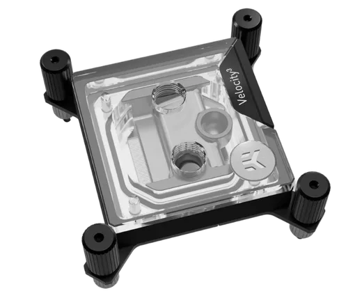 EK Water Blocks EK-Quantum Velocity³ 1700/1851/AM5 - Plexi — vue 1