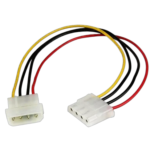StarTech 12in Molex LP4 Power Extension Cable M/F — vue 1