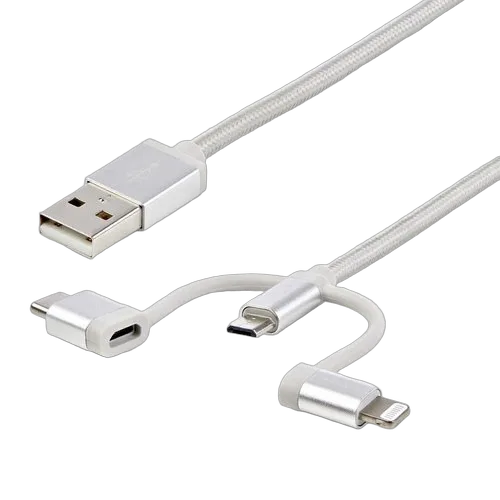StarTech Lightning Cable - USBC to Micro USB - 1m — vue 1