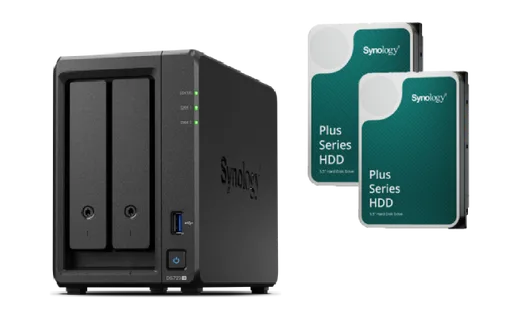 Synology DS723+ - 2 Baies avec 2 Disques de 12To — vue 1