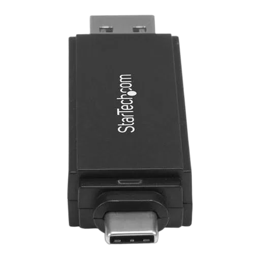 StarTech Card Reader SD microSD USB 3.0 USB C/A — vue 2