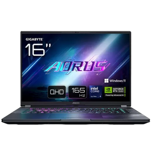 Gigabyte AORUS ELITE 16 BWHC3FRC65SP - 16" QHD+ 165Hz Core Ultra 9 275HX RTX 5070 32Go 2To W11P — vue 1