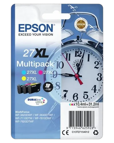 Epson MLTP 3-COL DURABRITULTRAINK27XL — vue 3