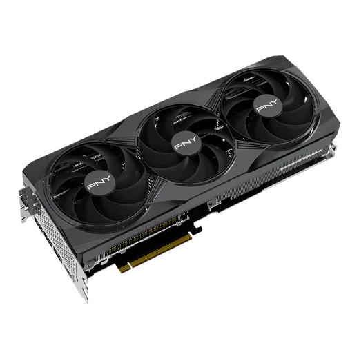 PNY RTX 5080 16GB Overclocked Triple Fan, vue 3