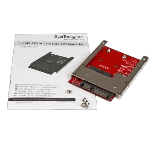 StarTech mSATA SSD to 2.5" SATA Adapter Converter — vue 4