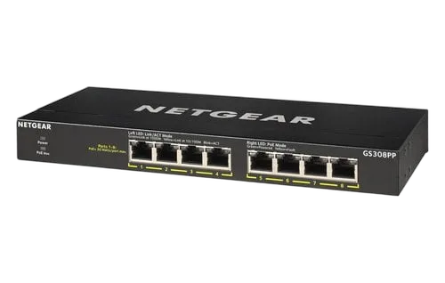 Netgear 8-Port Gb PoE+Flex Switch — vue 4