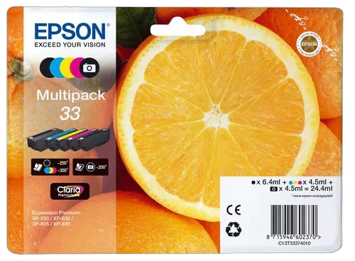 Epson Ink/33 Oranges CMYKPk — vue 1